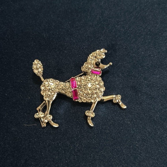 Rhinestone Poodle Pendant - Picture 6 of 6
